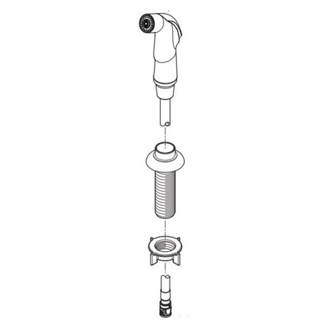 Pfister Pfister Side Spray Chrome 951-222A